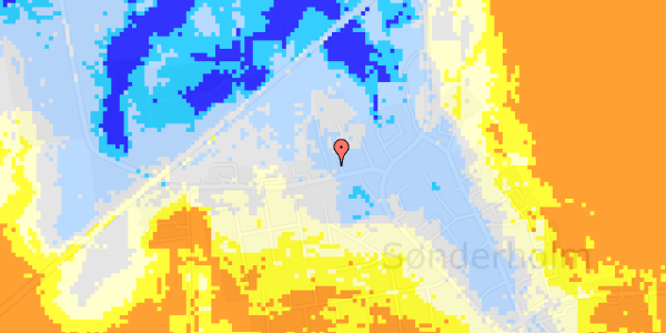 Ekstrem regn på Vestervej 26