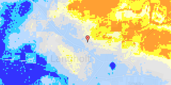 Ekstrem regn på Vestvej 32A