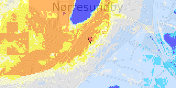 Ekstrem regn på Viktoriagade 6