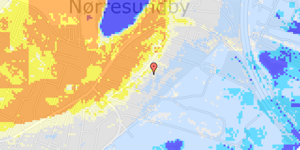 Ekstrem regn på Viktoriagade 14