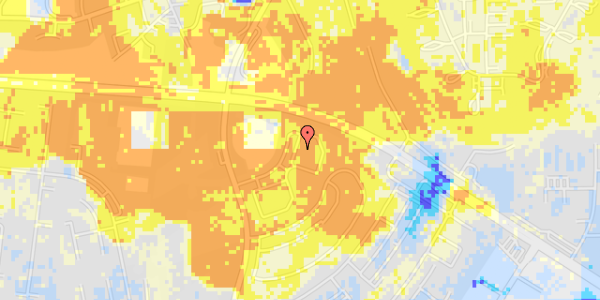 Ekstrem regn på Vilsundvej 107