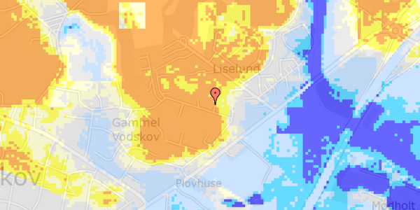 Ekstrem regn på Vodskov Byvej 71