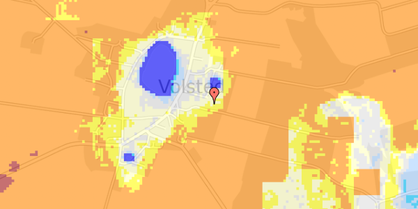 Ekstrem regn på Volsted Bygade 31