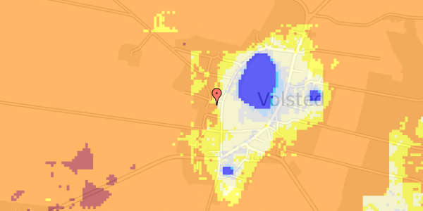 Ekstrem regn på Volsted Bygade 42