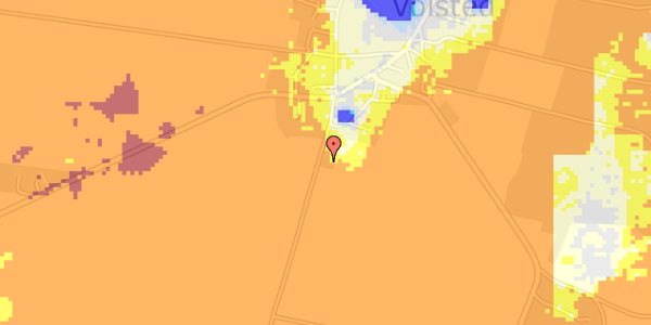 Ekstrem regn på Volsted Bygade 69