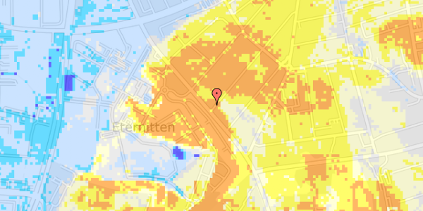 Ekstrem regn på Vonsyldsgade 68