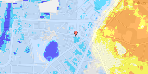 Ekstrem regn på Østerbro 98, 1. th