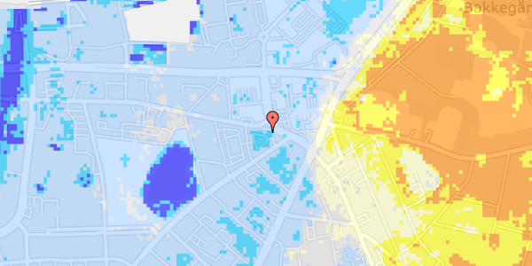 Ekstrem regn på Østerbro 104, 2. th