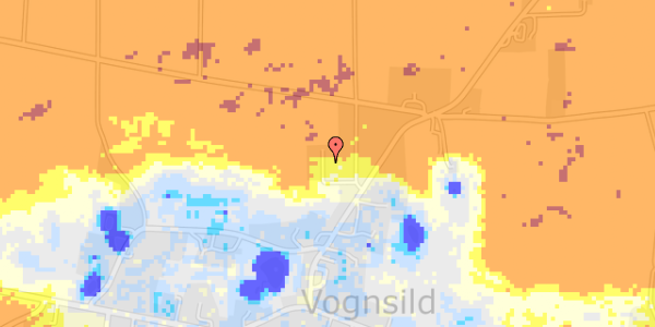 Ekstrem regn på Bakkedraget 4