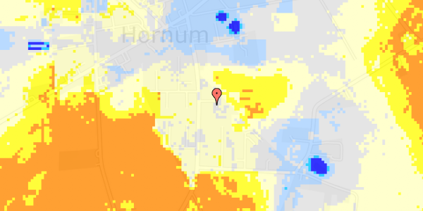 Ekstrem regn på Hasselvej 4