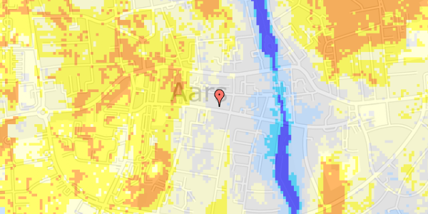 Ekstrem regn på Jyllandsgade 15, 1. 