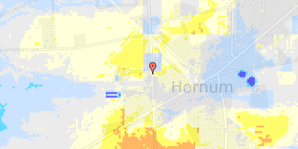 Ekstrem regn på Kirkevej 22A