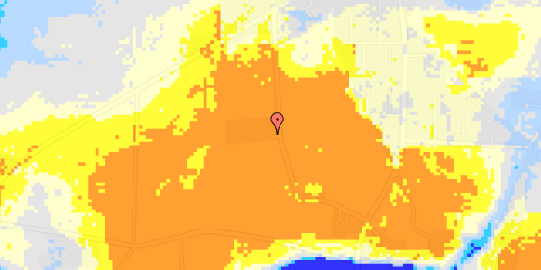 Ekstrem regn på Kirkevej 34