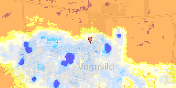 Ekstrem regn på Morumvej 15