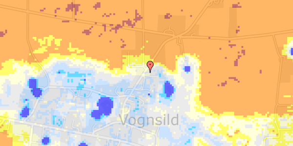 Ekstrem regn på Morumvej 36