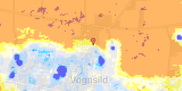 Ekstrem regn på Morumvej 44