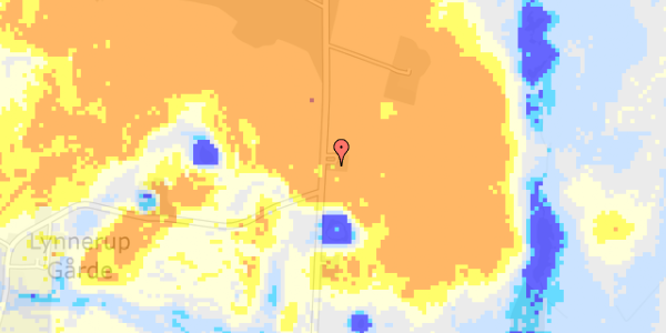 Ekstrem regn på Skivumvej 101