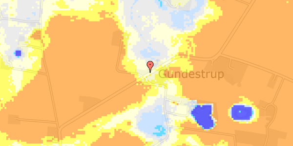 Ekstrem regn på Skivumvej 142