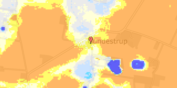 Ekstrem regn på Skivumvej 143