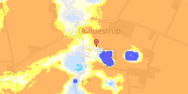 Ekstrem regn på Skivumvej 147