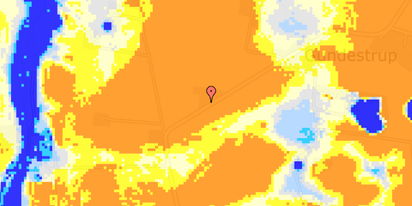 Ekstrem regn på Skivumvej 150