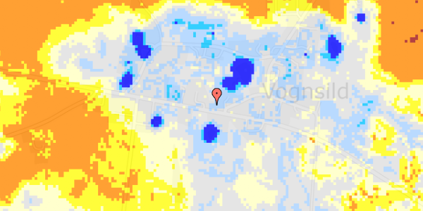 Ekstrem regn på Svoldrupvej 123