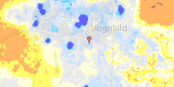 Ekstrem regn på Svoldrupvej 130