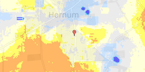 Ekstrem regn på Syrenvej 1