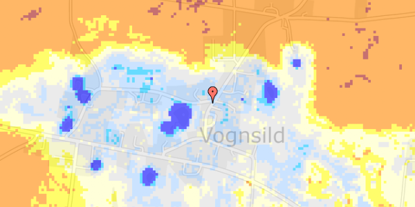 Ekstrem regn på Søgade 1