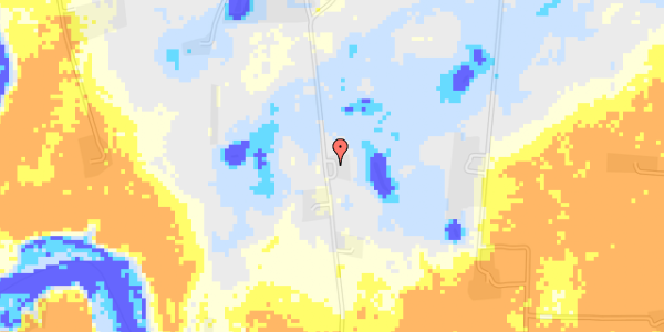 Ekstrem regn på Valkyrievej 33