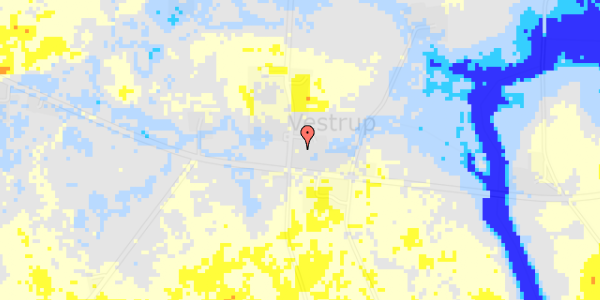 Ekstrem regn på Vestrupvej 6