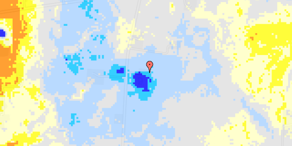 Ekstrem regn på Vestrupvej 30