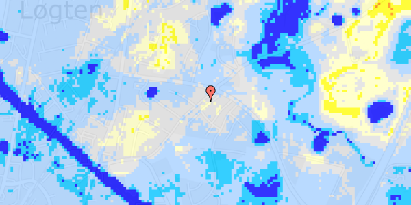 Ekstrem regn på Lauritshøj 82