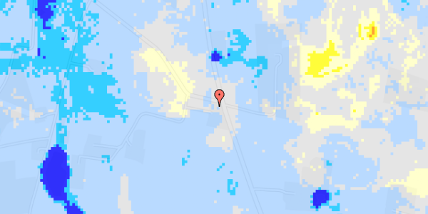 Ekstrem regn på Uvelsevej 1