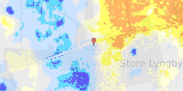 Ekstrem regn på Ellekildevej 11