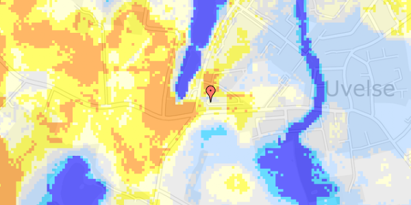 Ekstrem regn på Uvelse Park 42