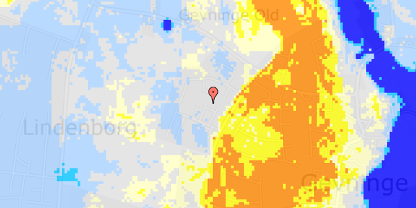 Ekstrem regn på Langager 24