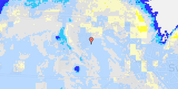 Ekstrem regn på Gryneparken 58