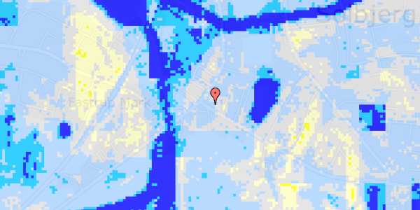 Ekstrem regn på Østergårdsvej 286