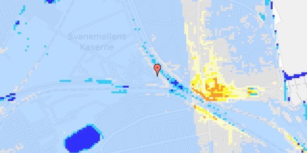 Ekstrem regn på Ryvangs Allé 1