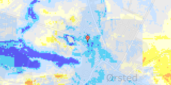 Ekstrem regn på Sygehusvej 24, 1. 