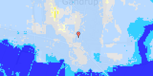 Ekstrem regn på Aalborgvej 328F