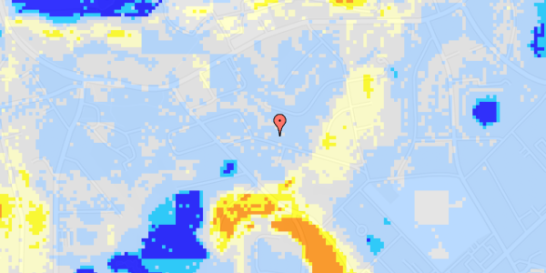 Ekstrem regn på Hegelsvej 20