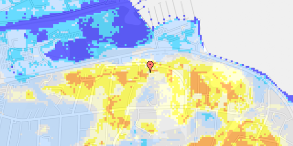 Ekstrem regn på Kløvervej 44, st. 1