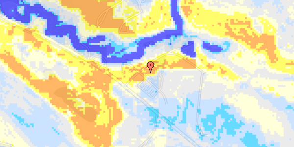 Ekstrem regn på Bavne Alle 12, 1. 