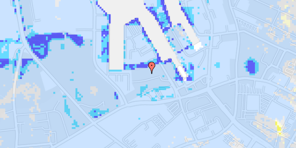 Ekstrem regn på Promenadebyen 14, 3. tv