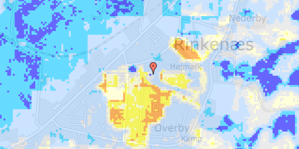 Ekstrem regn på Dalsmark 2