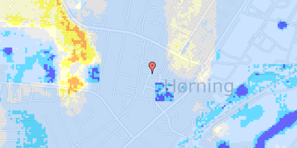 Ekstrem regn på Kirkevej 1