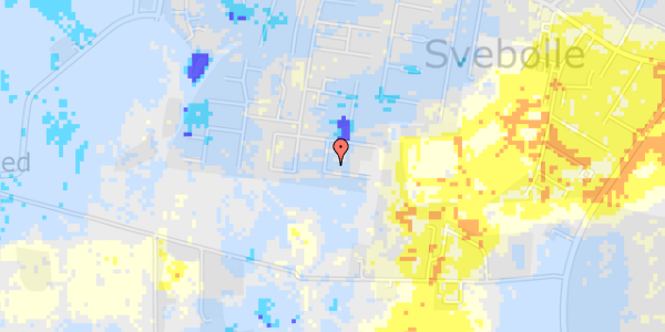 Ekstrem regn på Azaleavej 54