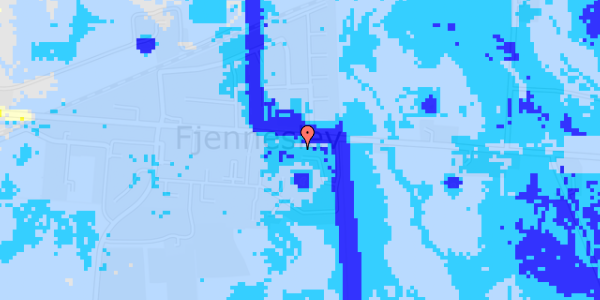 Ekstrem regn på Dagmarsvej 10